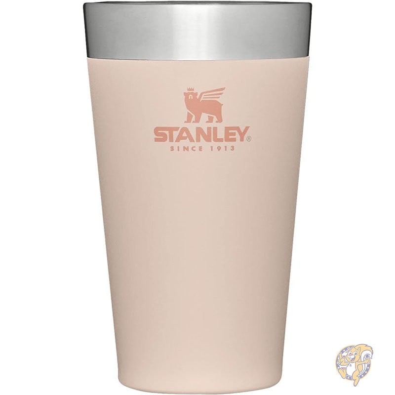 Stanley スタンレー アドベンチャー タンブラー カップ 断熱スタッキング ビールパイントグラス 473ml 16オンス ステンレススチール 二重壁 頑丈なメタルドリンクタンブラー