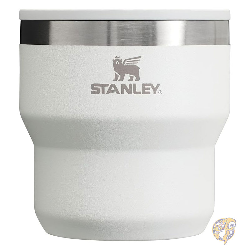 Stanley スタンレー ステイホット スタッキング キャンプ カップ 10オンス ペール ペブル 2.8L 真空断熱 保温12時間 保冷16時間 ステンレス 頑丈 漏れ防止 持ち運び便利 大容量