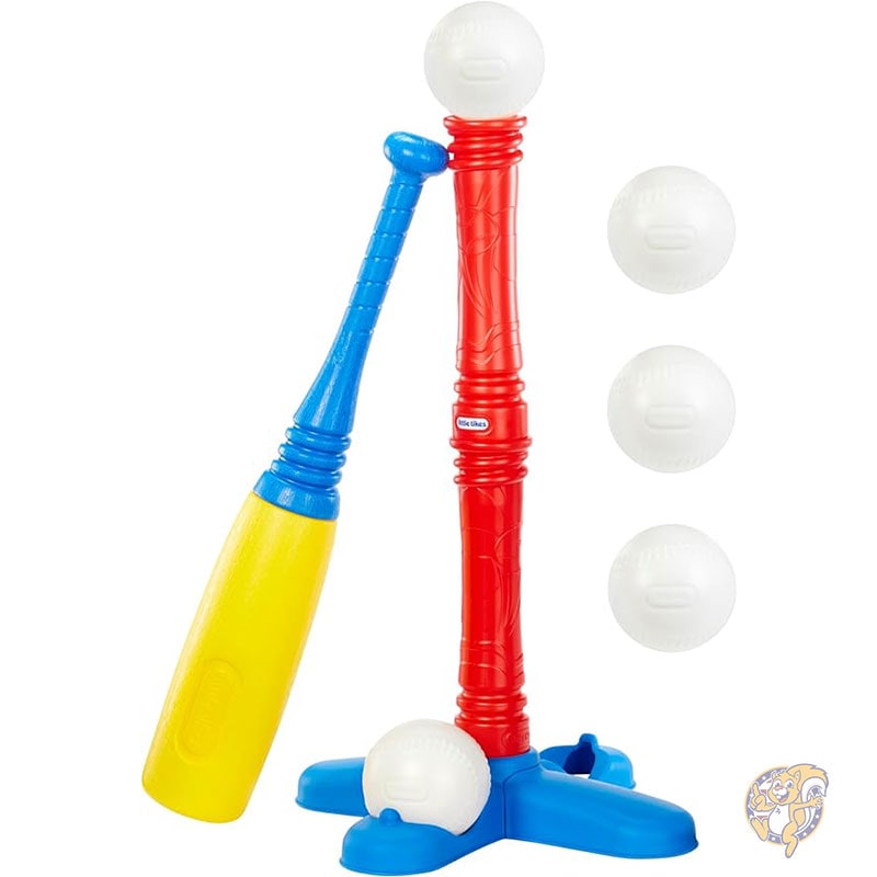 野球セット Tボールセット レッド ボール5個付き18ヶ月以上の幼児向け リトルタイクス Little Tikes
