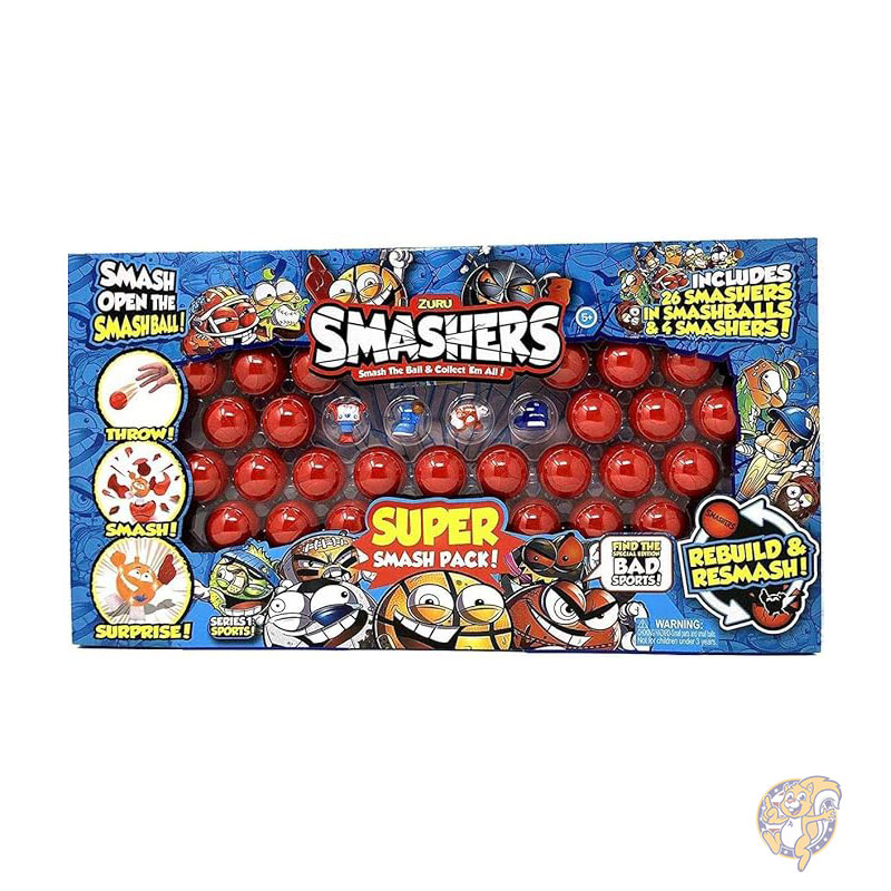 ズル シリーズ 1 スーパーパック おもちゃ ZURU SMASHERS ズル by スマッシャーズ