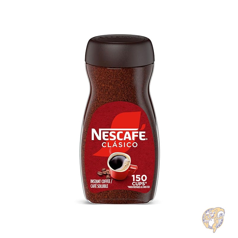 ネスカフェ NESCAFE クラシコ インスタントコーヒー ダークローストコーヒー 1瓶（10.5オンス）310ml
