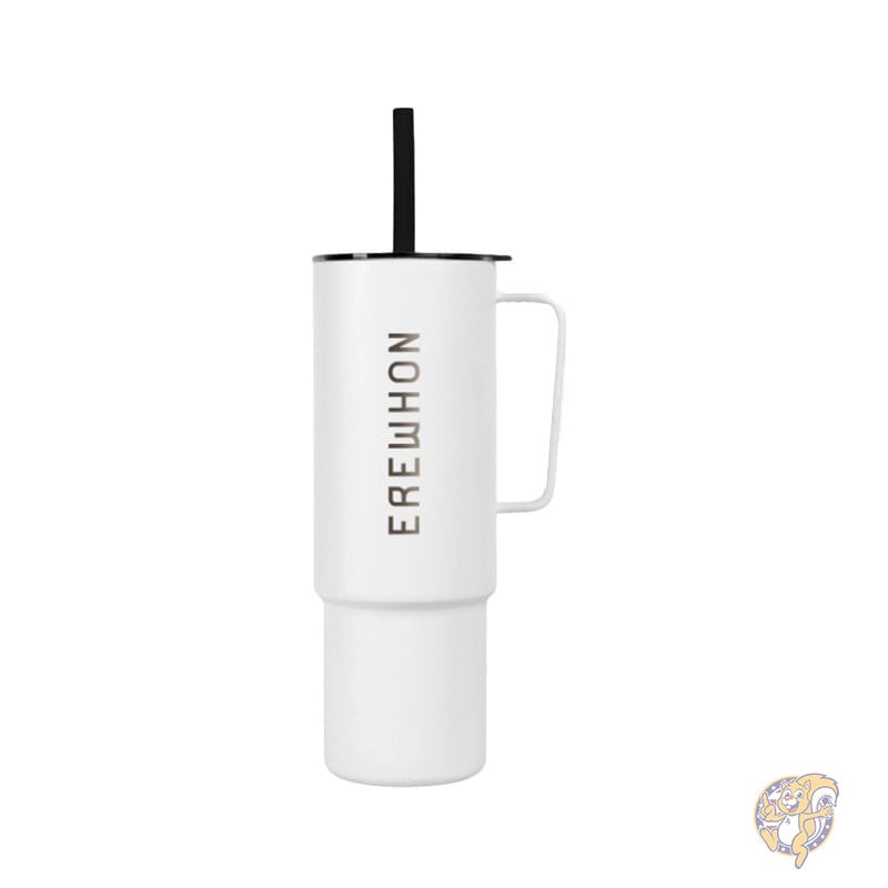 エレワン Erewhon オールデイステンレスカップ ストロー付き ホワイト エレワン erewhon エレウォン
