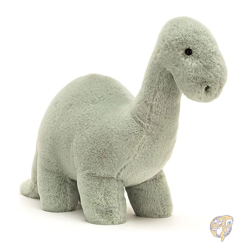 フォッシル ブロントサウルス 恐竜 ぬいぐるみ ミディアム 15.5インチ 40cm 恐竜ぬいぐるみ クラシックな子供用ギフト ジェリーキャット Jellycat