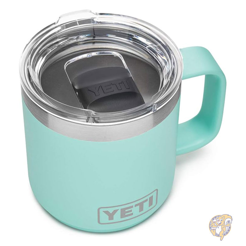 YETI イエティー ランブラー マグカップ タンブラー スタッキングマグ 10オンス 295ml 真空断熱 ステンレススチール マグスライダー蓋付き シーフォーム