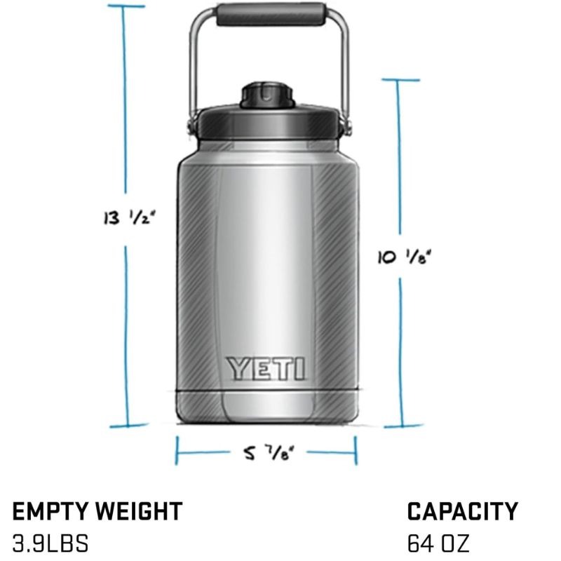 YETI 水筒 イエティー ハーフガロン ジャグ Big Wave Blue