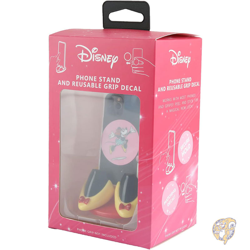 ディズニー Disney ミニーマウス 携帯電話スタンド ボーナスステッカー付き 自宅/オフィス用 携帯電話ホルダー Android/iPhone対応 ユニバーサルデスク電話スタンド スマホスタンド
