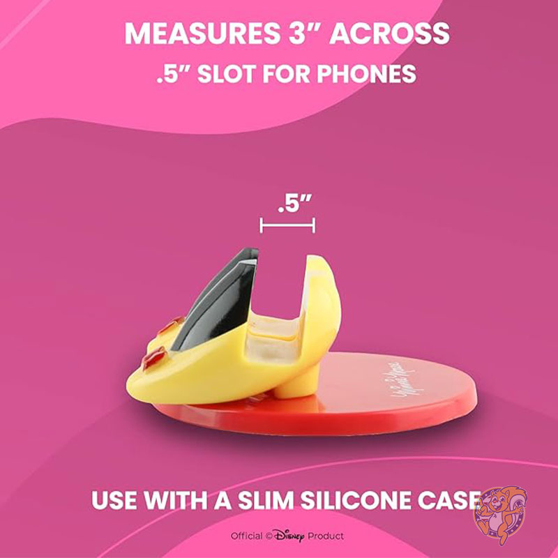 ディズニー Disney ミニーマウス 携帯電話スタンド ボーナスステッカー付き 自宅/オフィス用 携帯電話ホルダー Android/iPhone対応 ユニバーサルデスク電話スタンド スマホスタンド