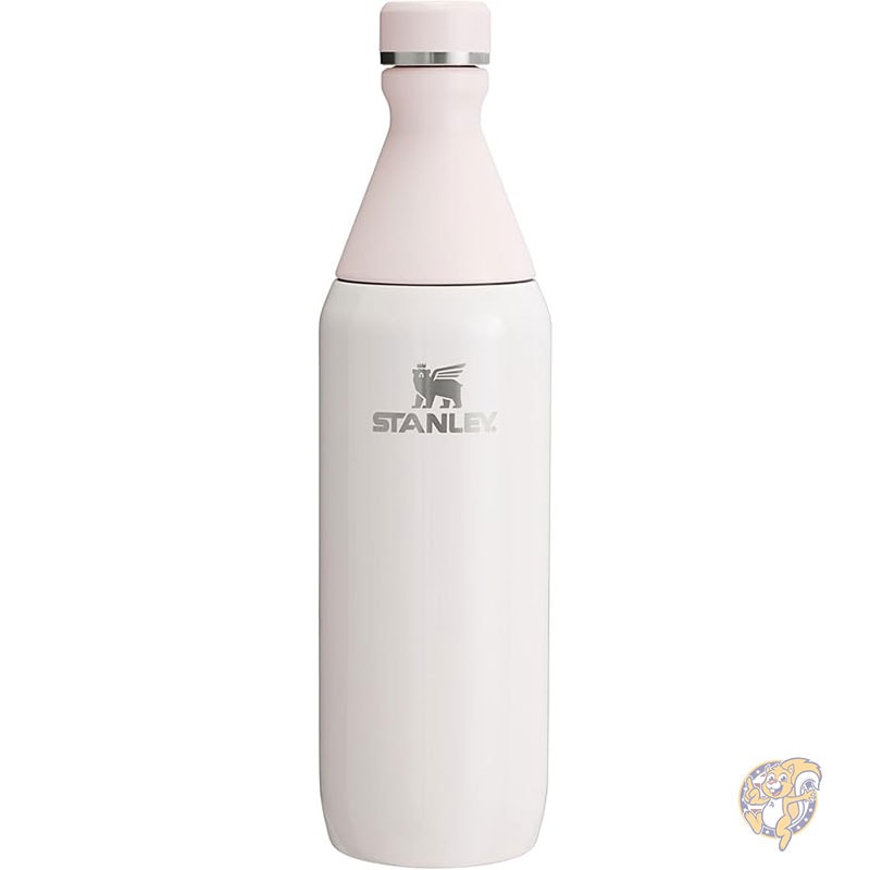 Stanley スタンレー オールデイ ウォーターボトル スリムボトル 20オンス 591ml ツイストオフ蓋 漏れ防止シール付き 旅行やジムに最適なスリムデザイン 断熱ステンレススチール BPAフリー