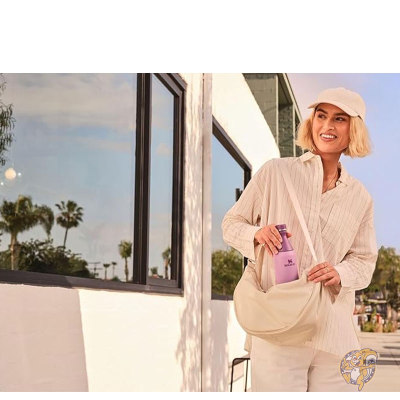 Stanley スタンレー オールデイ ウォーターボトル スリムボトル 20オンス 591ml ツイストオフ蓋 漏れ防止シール付き 旅行やジムに最適なスリムデザイン 断熱ステンレススチール BPAフリー