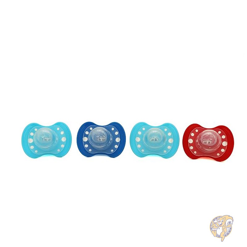 ディズニー Disney ディズニー おしゃぶり カドリー ミッキーマウス 男の子用おしゃぶり 4個パック 大きな星柄