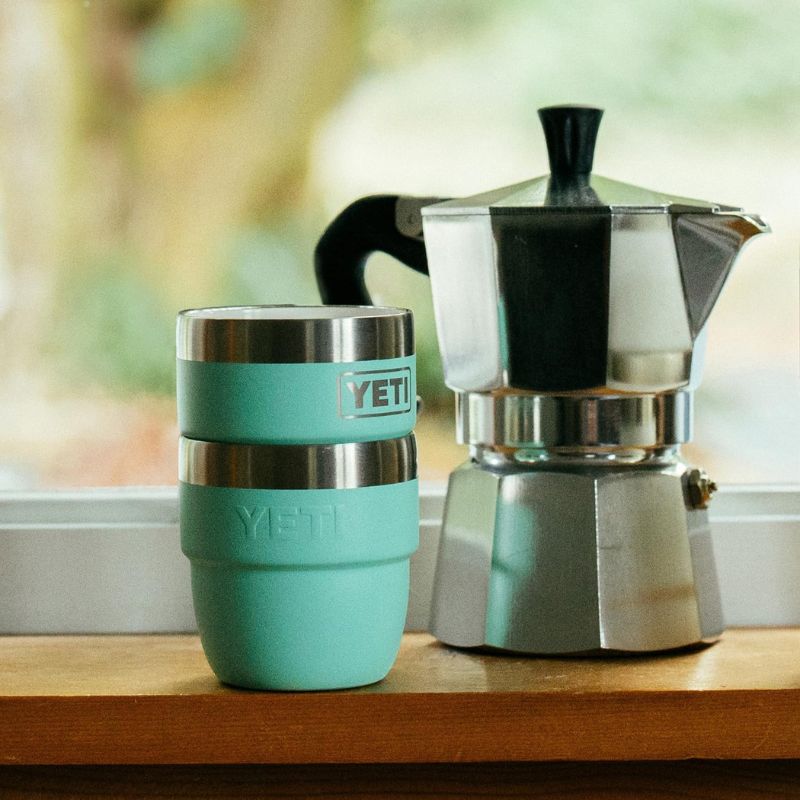 YETI イエティ コーヒーカップ 2個セット ランブラー 118ml コーヒーカップ 4 oz Stackable Cup ★Navy ネイビー★