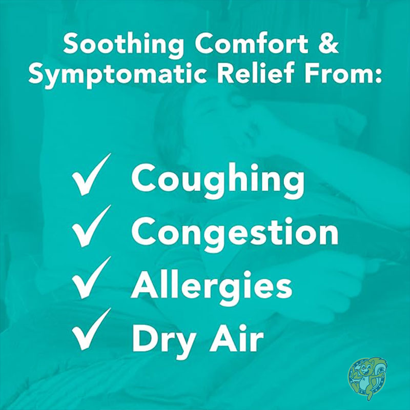 加湿器 CoolRelief クールミス加湿器 小型から中型の部屋用気化器 赤ちゃん 子供 大人用 4.5L Vicks ヴィックス