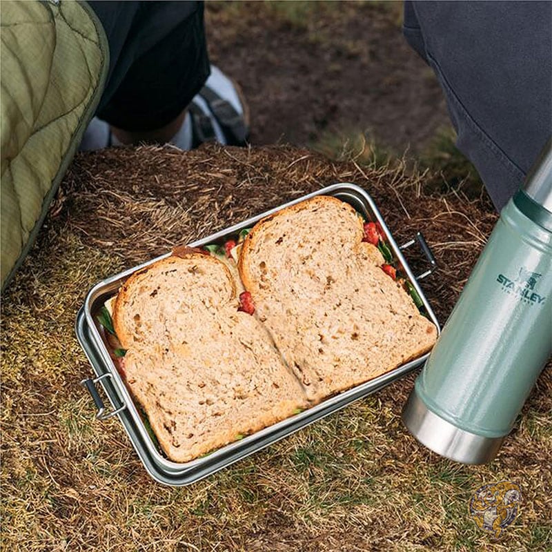 Stanley スタンレー クラシック ザ レジェンダリー ユーズフルボックス 蓋付き収納ボックス 1.25QT 1.18L ハンマートーン グリーン