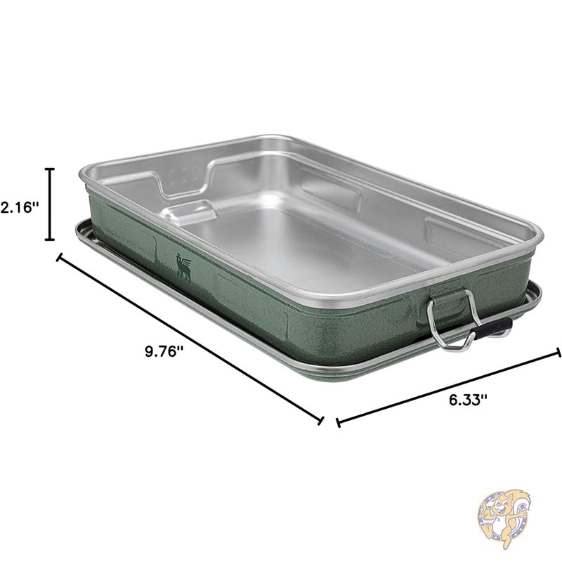 Stanley スタンレー クラシック ザ レジェンダリー ユーズフルボックス 蓋付き収納ボックス 1.25QT 1.18L ハンマートーン グリーン