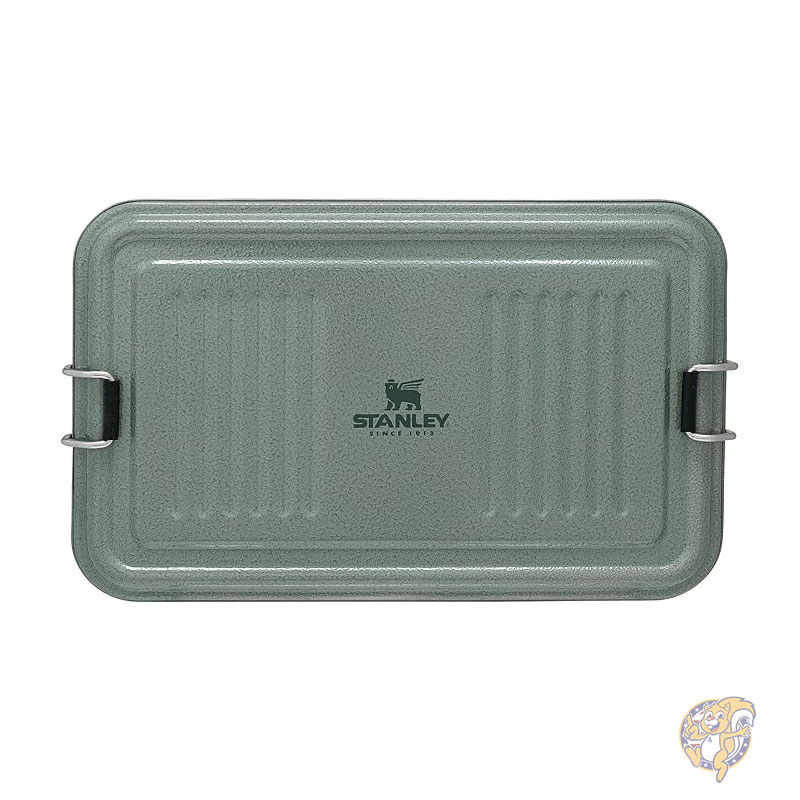 Stanley スタンレー クラシック ザ レジェンダリー ユーズフルボックス 蓋付き収納ボックス 1.25QT 1.18L ハンマートーン グリーン