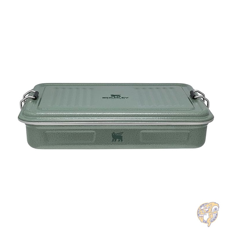 Stanley スタンレー クラシック ザ レジェンダリー ユーズフルボックス 蓋付き収納ボックス 1.25QT 1.18L ハンマートーン グリーン