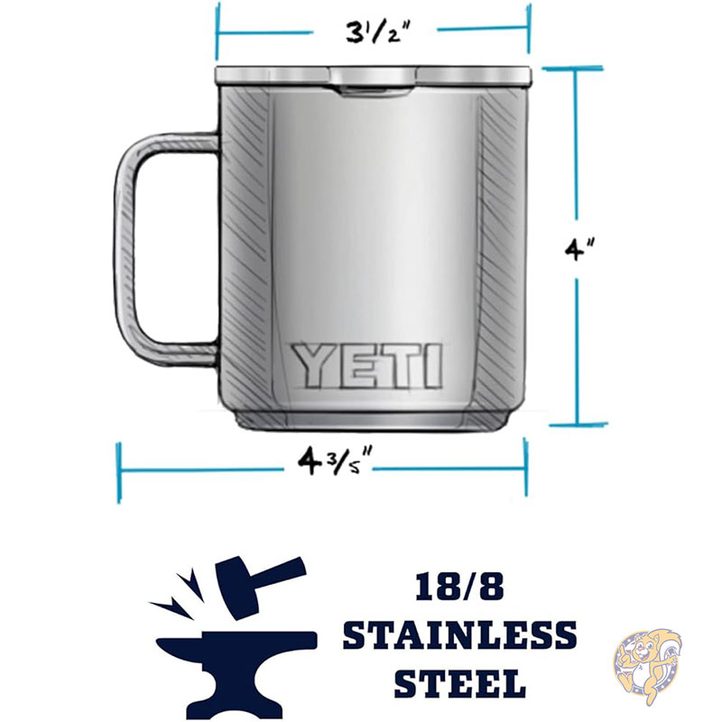 YETIマグカップ　ペア　白&黒【新品未使用】 YETI R. 6 oz STACKABLE MUGS 2PK WHITE [イエティ]