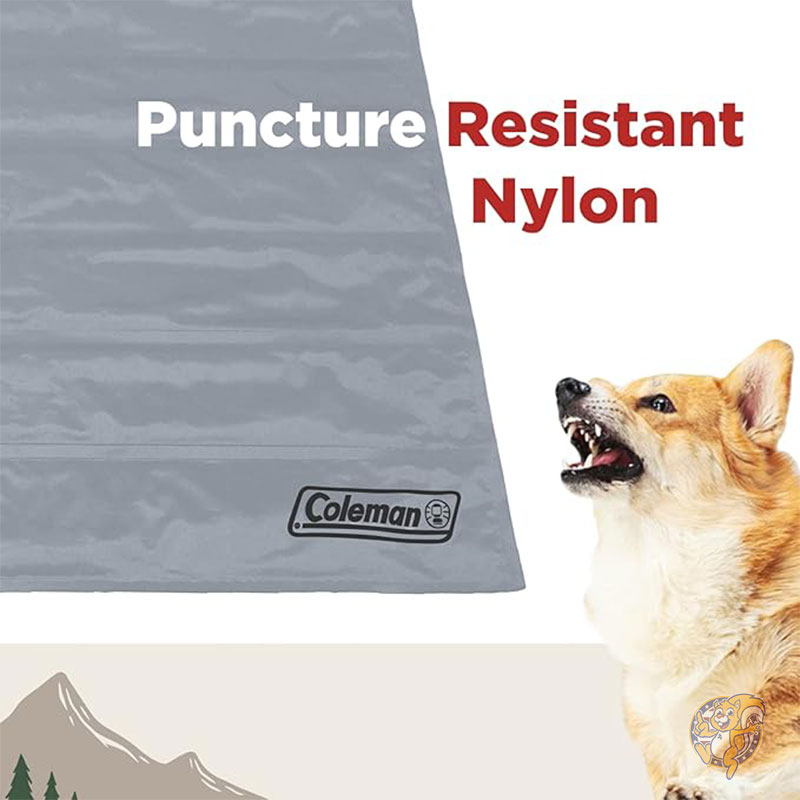 圧力活性化コンフォートクールジェルペットパッドマット ミディアム 60 x 76cm 中型ペット用 ペットを涼しく保ち、関節の痛みを軽減 コールマン Coleman