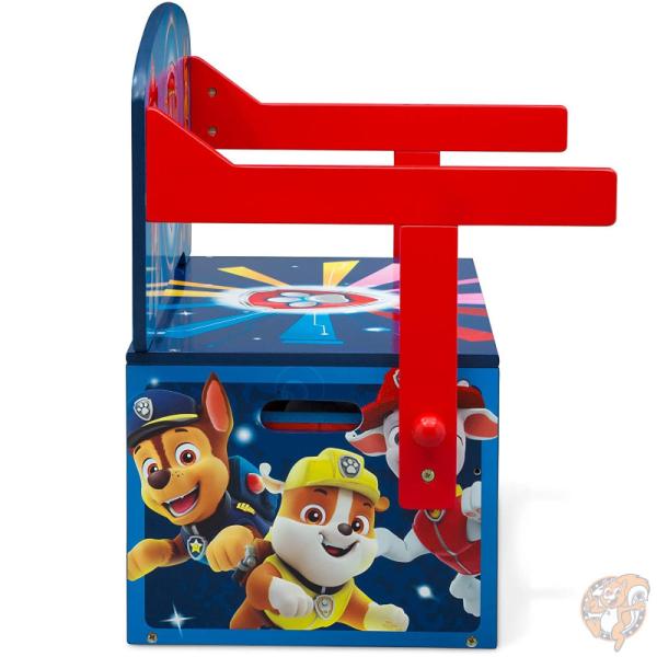 デルタチルドレン Delta Children 子供用 収納付き ベンチ パウ