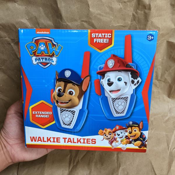 パウ・パトロール トランシーバー PAW Patrol Walkie Talkies パウパト 2個入り ウォーキートーキー チェイス マーシャル