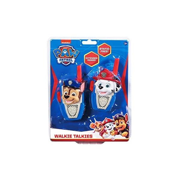 パウ・パトロール トランシーバー PAW Patrol Walkie Talkies パウパト 2個入り ウォーキートーキー チェイス マーシャル