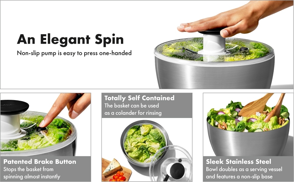 ボウルスピナー　売約済み オクソー サラダスピナー OXO Salad Spinner 野菜 水切り サラダ