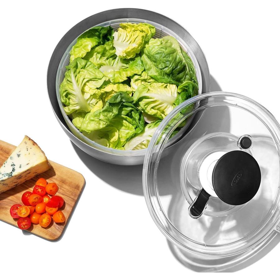 オクソー サラダスピナー OXO Salad Spinner 野菜 水切り サラダボウル アメリカキッチン用品