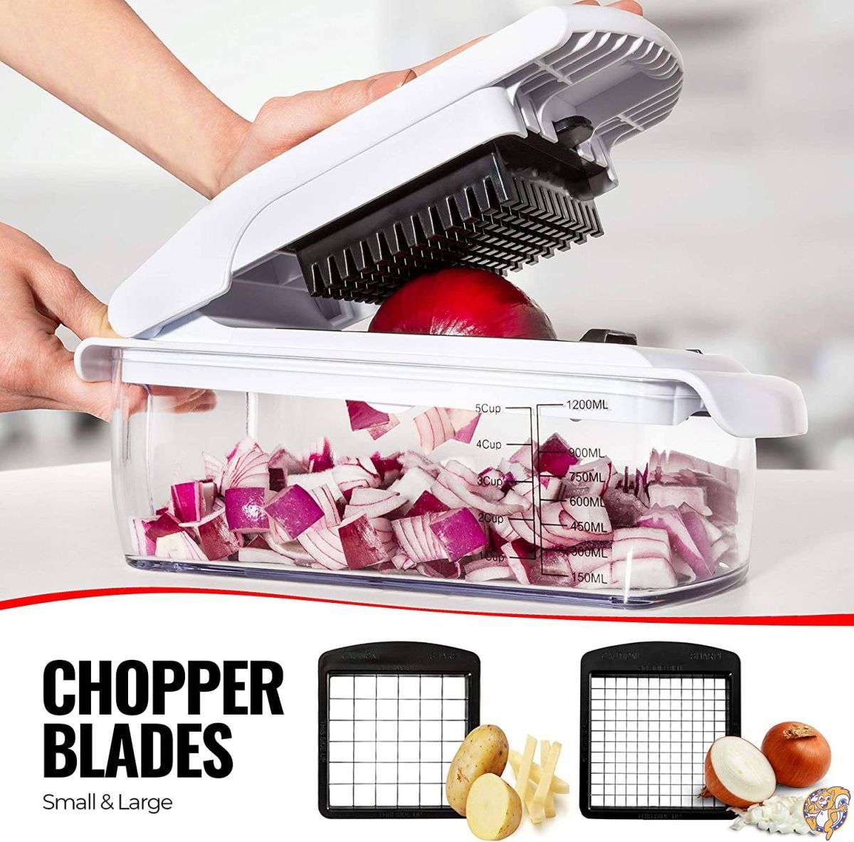 Fullstar (フルスター) 野菜チョッパー 玉ねぎチョッパー みじん切り器 ピーラー フードチョッパー サラダチョッパー 野菜カッター 野菜スパイラライザー 野菜スライサー ズードルメーカー レモン絞り器 卵セパレーター 卵スライサー