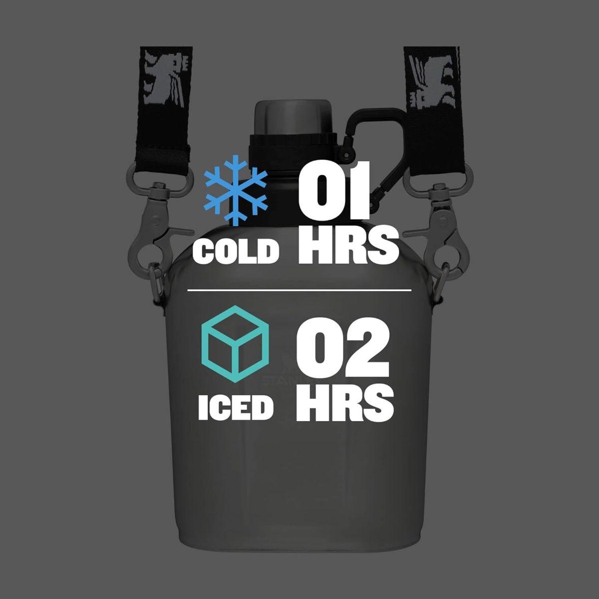 STANLEY スタンレー クラッシク 水筒 1リットル THE LEGENDARY CLASSIC CANTEEN | 1.1QT (Silver)