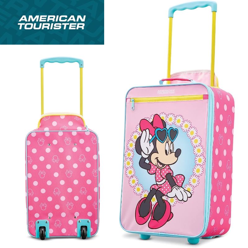 ミニーマウス キャリーケース 子供用　スーツケース ディズニー 機内持ち込み AMERICAN TOURISTER アメリカ輸入品