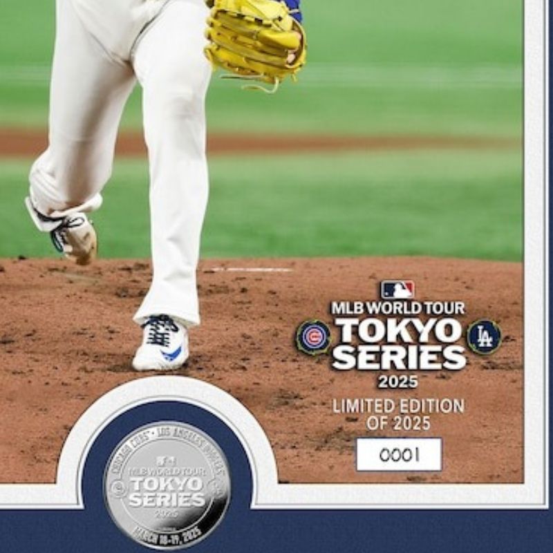 佐々木朗希 MLBデビュー記念 コイン 東京ドーム開幕戦 佐々木投手 2025 MLBワールドツアー 東京シリーズ 