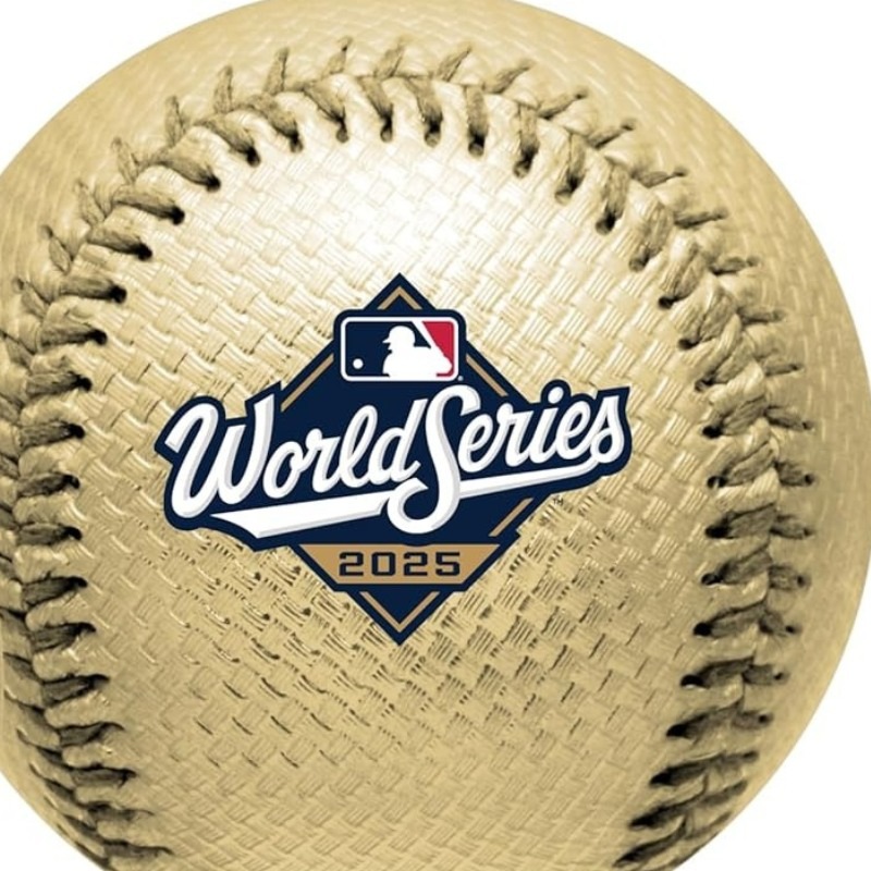 金色野球ボール ロサンゼルス ドジャース 2025 ワールドシリーズ 優勝記念 ゴールドボール MLB公式 チャンピオンズモデル ローリングス Rawlings 野球ボール