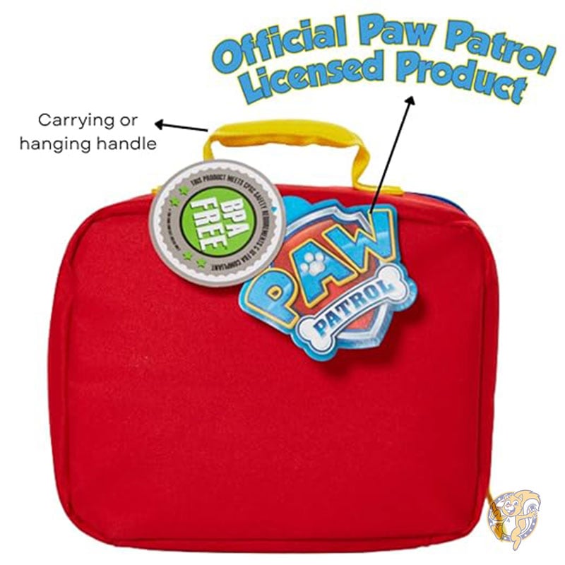 パウ・パトロール ニコロデオン チェイス マーシャル ラブル ランチボックス 男の子と女の子用 子供用ソフト断熱ランチバッグ バイオワールド Bioworld