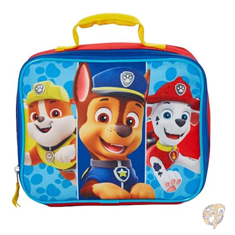 パウ・パトロール ニコロデオン チェイス マーシャル ラブル ランチボックス 男の子と女の子用 子供用ソフト断熱ランチバッグ バイオワールド Bioworld