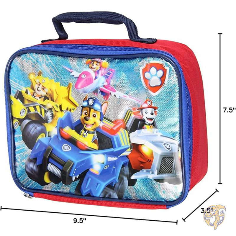 パウ・パトロール ランチボックス キャラクターと乗り物 ランチバッグ トート マーシャル チェイス ラブル スカイ バイオワールド Bioworld