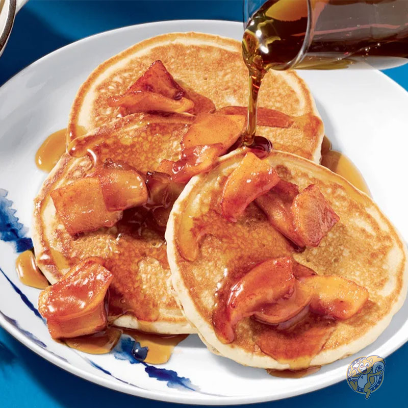 パンケーキ 4.10、5 ☆群馬 太田☆BLACKSMITH COFFEE ③ -ミルクティー香る優雅なパン