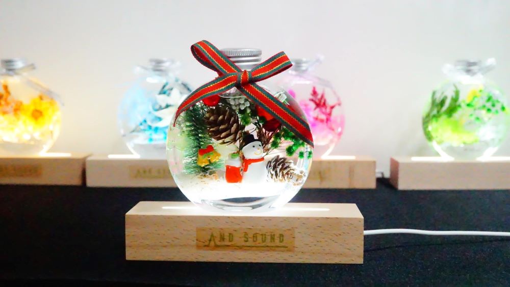 ハーバリウムSET（Xmas）＊季節限定商品