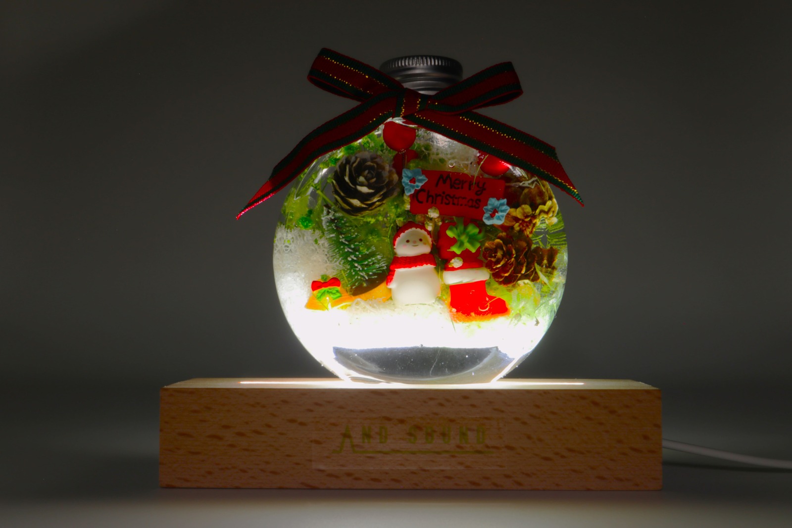 ハーバリウムSET（Xmas）＊季節限定商品