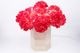 イルミネーションフラワー　ブーケアレンジメント　カーネーション（赤）9本セット　木製花瓶付