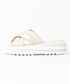 【Luca Grossi】パフィーＷストラップサンダル/ H746S-RS