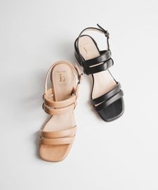 【Luca Grossi】ダブルストラップパフィーサンダル/LUCA L021S-VS