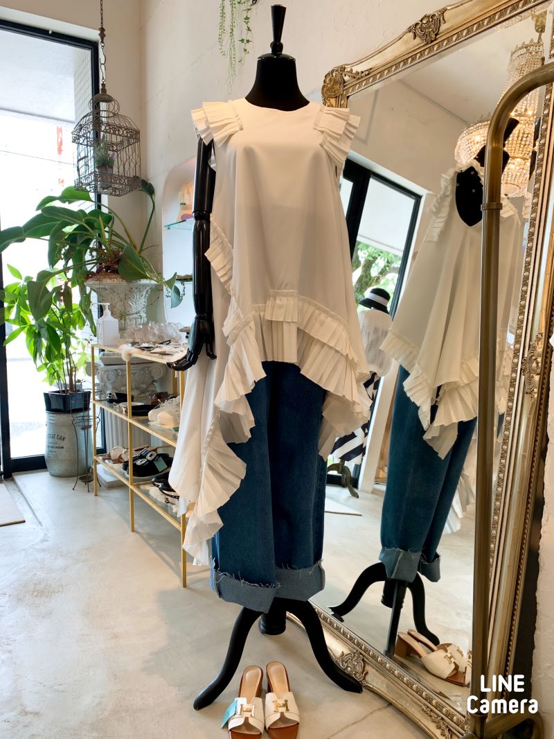 アシメフリルNSLカットソー