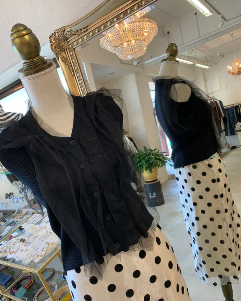 チュールフリルNSLカットソー