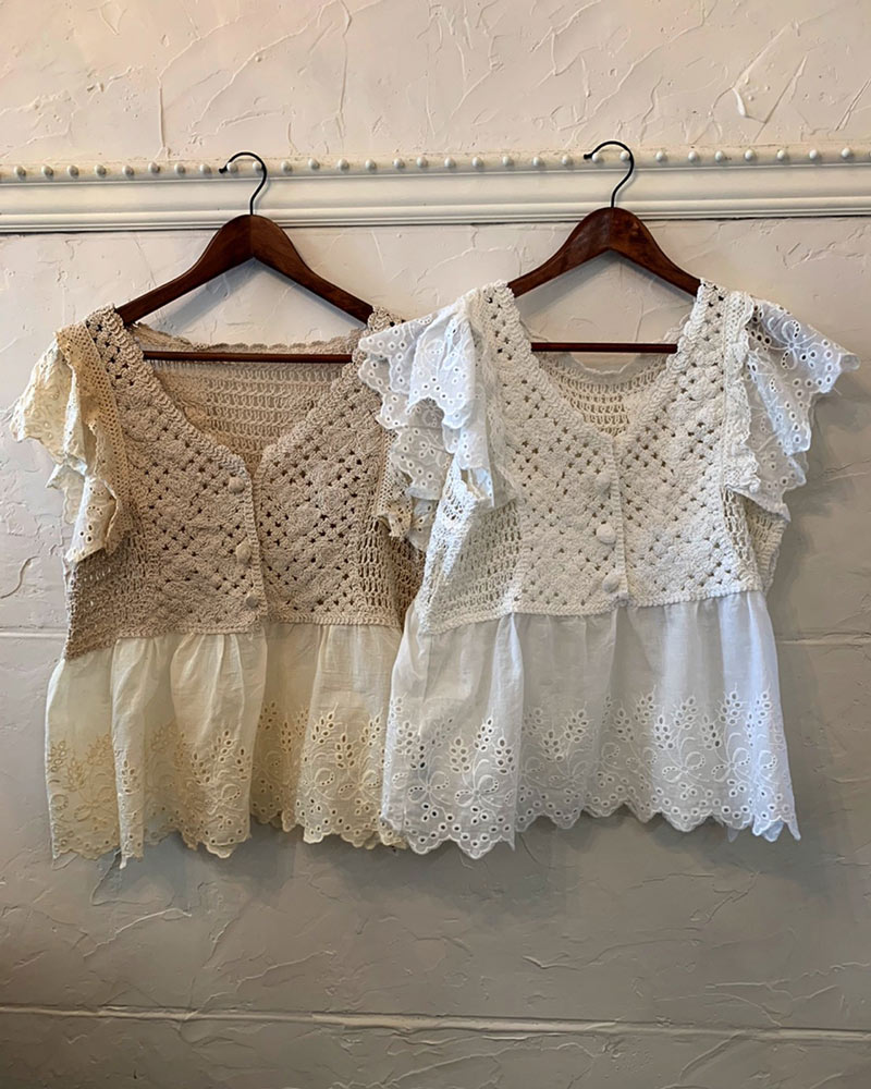 レースKnitカットソー