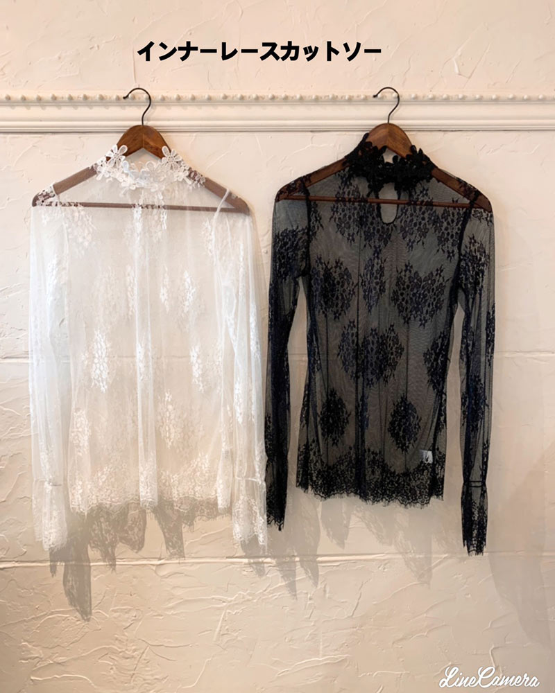 ソーノ-SONO-バックレースカットソー インナーレースカットソー | TOPS | Merci 直営通販サイト