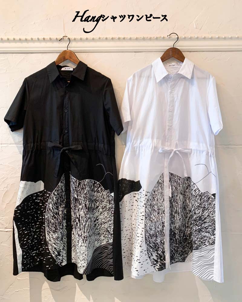 Hangシャツワンピース