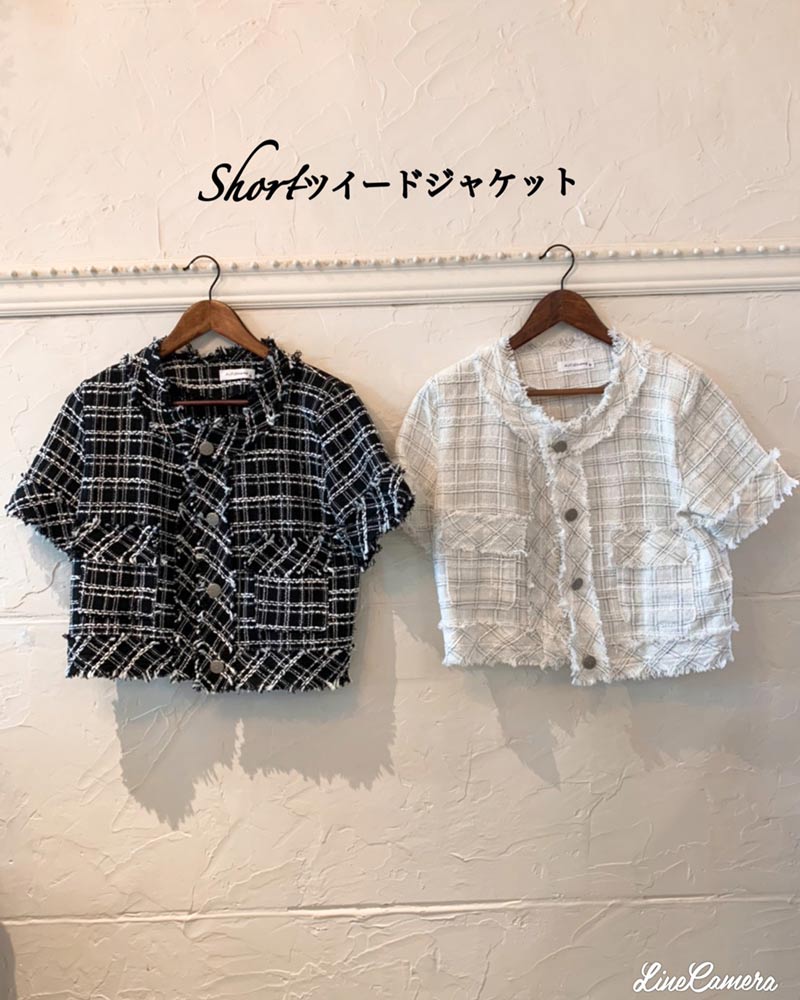 Shortツイードジャケット