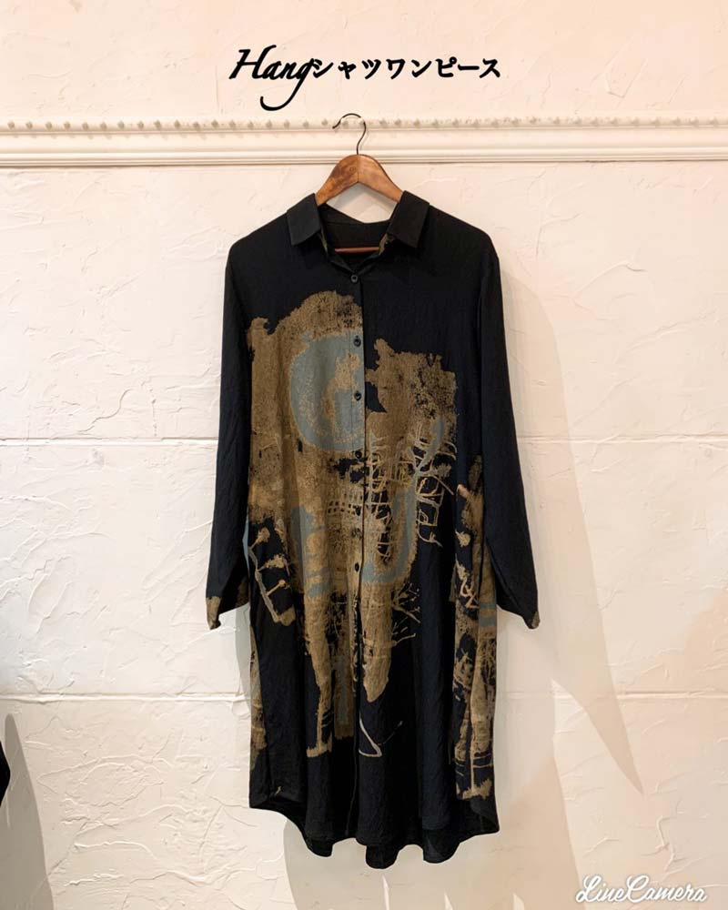 Hangシャツワンピース