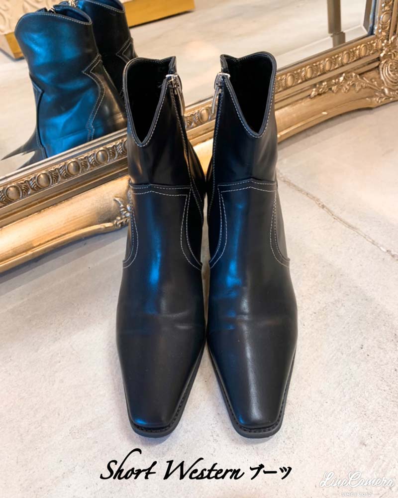 Short Western ブーティ