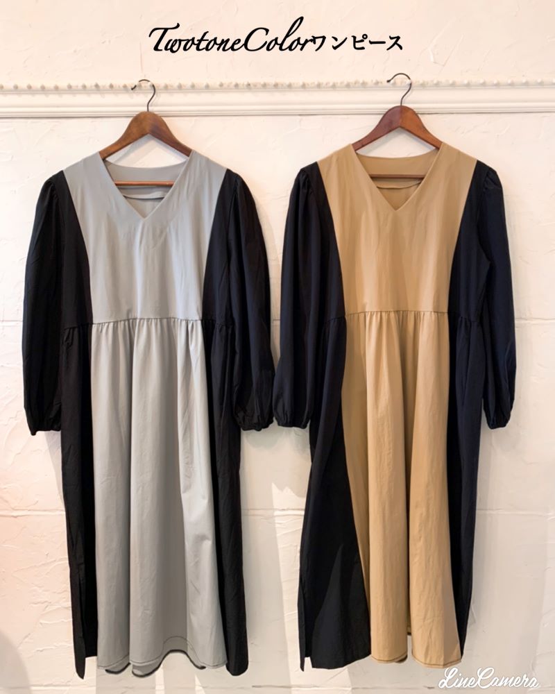Twotone Colorワンピース